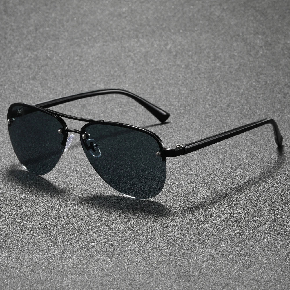 Herren Sonnenbrille mit Doppelbrücke – Outdoor & Freizeit