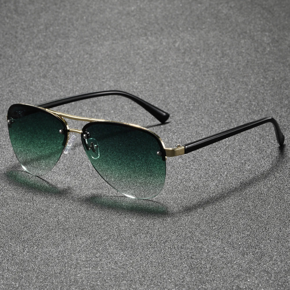 Herren Sonnenbrille mit Doppelbrücke – Outdoor & Freizeit