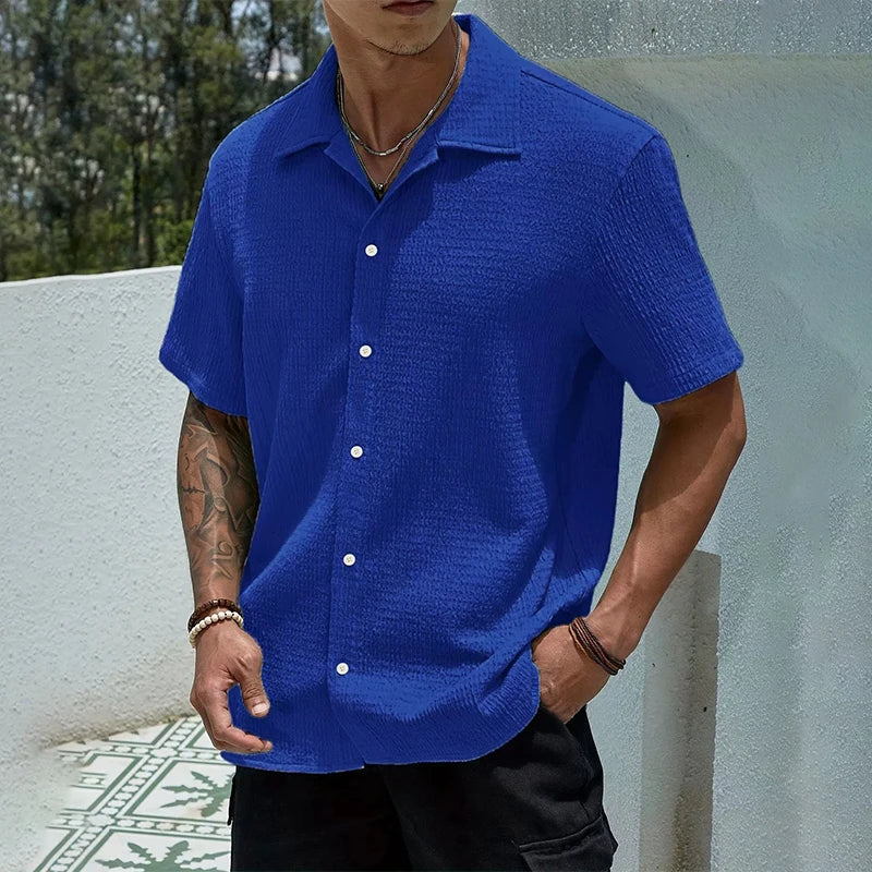 Oversized Baggy Shirt – Hip-Hop Streetwear Sommer | Herren | S–XXL
