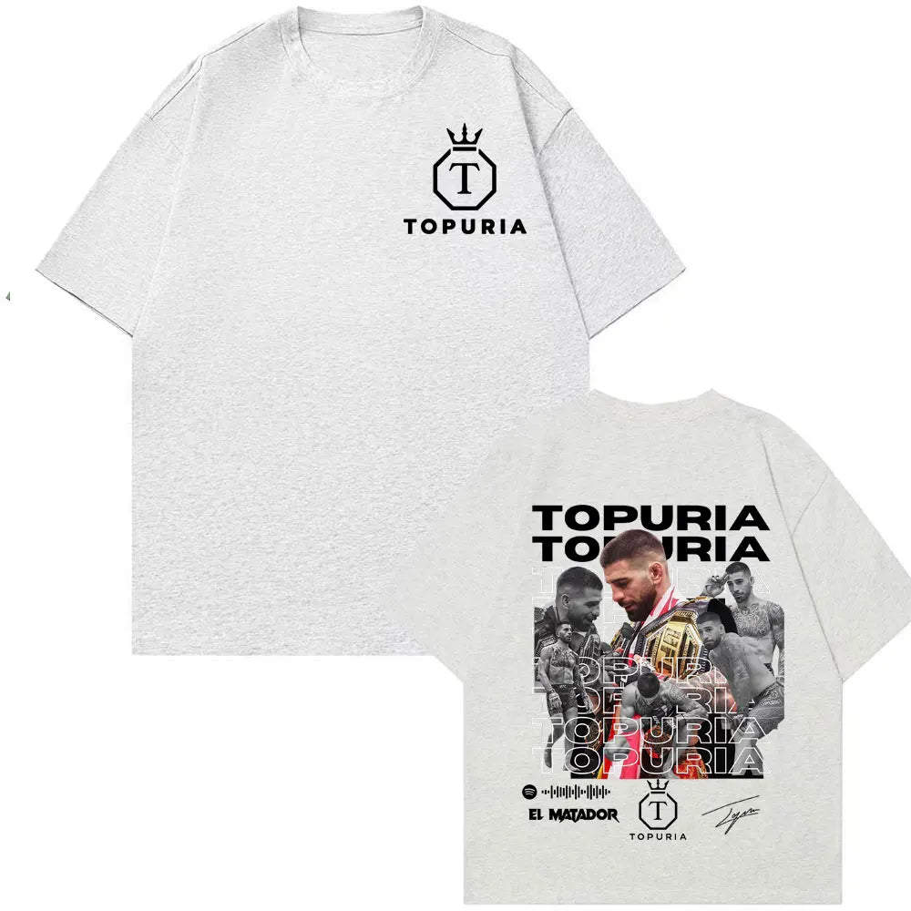 El Matador – Ilia Topuria Vintage Grafik-T-Shirt