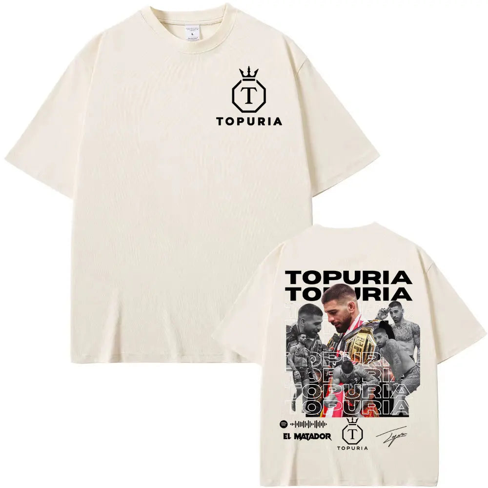 El Matador – Ilia Topuria Vintage Grafik-T-Shirt