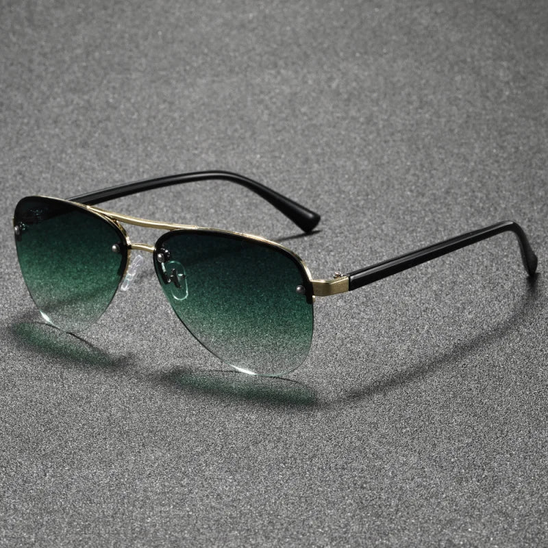Herren Sonnenbrille mit Doppelbrücke – Outdoor & Freizeit