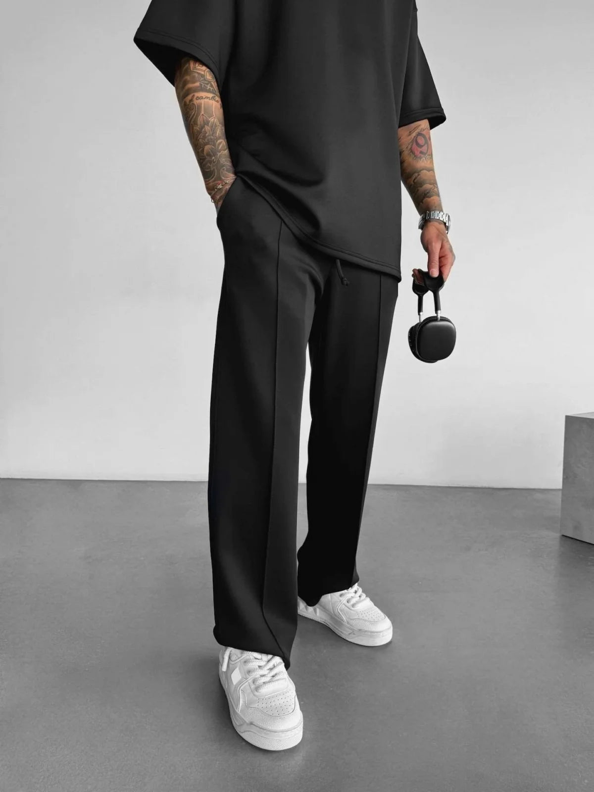 Herren Freizeithose – Leichte Sommerhose mit Farbakzenten
