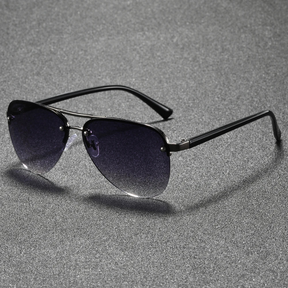 Herren Sonnenbrille mit Doppelbrücke – Outdoor & Freizeit