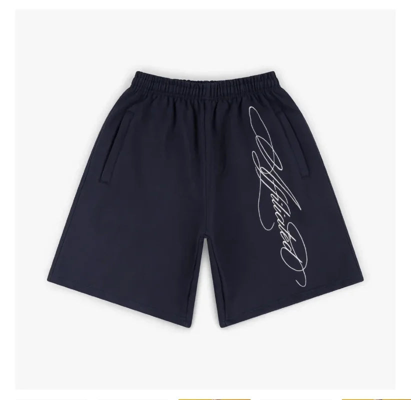 Herren Streetwear Shorts – Hip Hop Graffiti Baggy Sommer