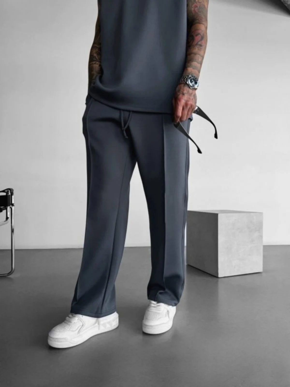 Herren Freizeithose – Leichte Sommerhose mit Farbakzenten