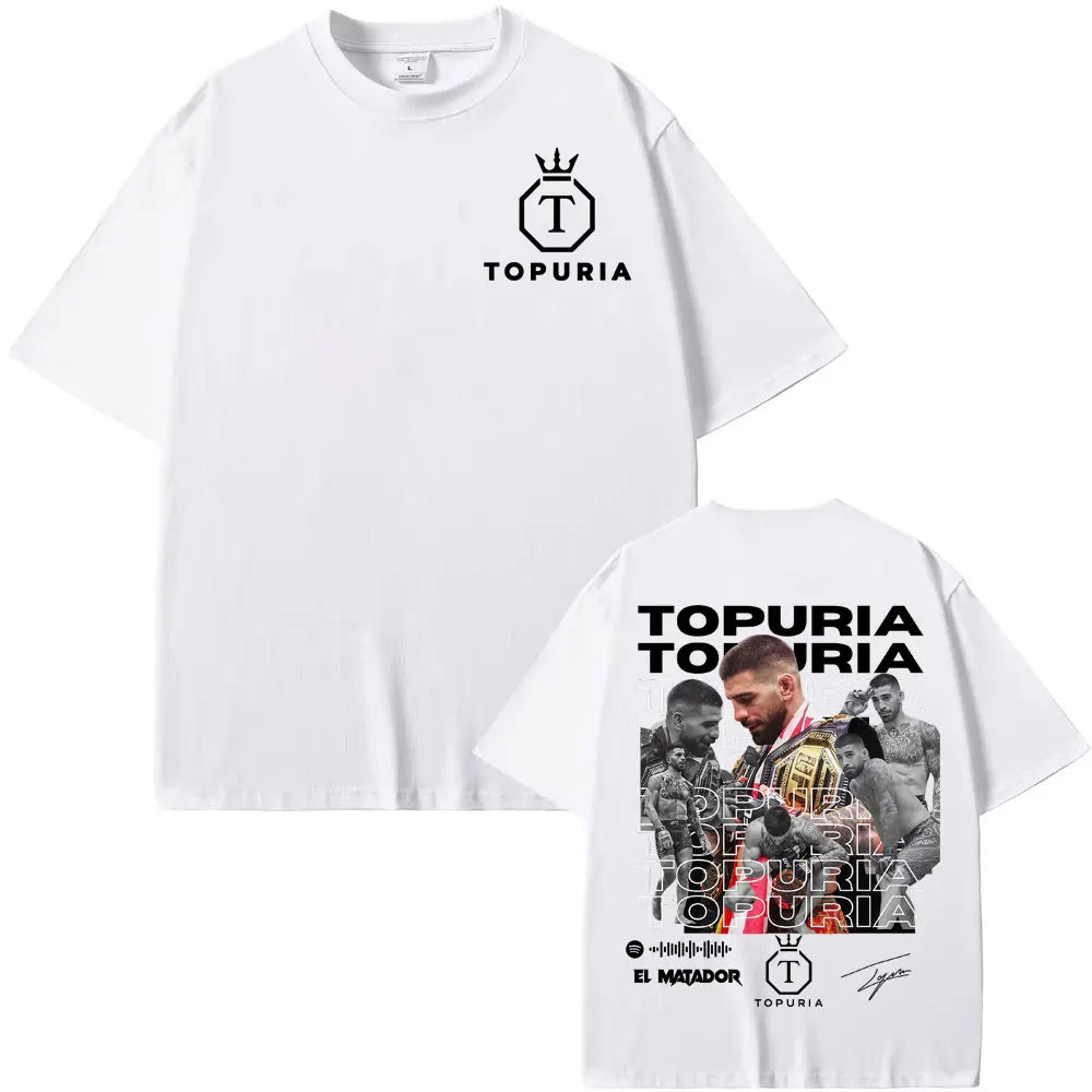 El Matador – Ilia Topuria Vintage Grafik-T-Shirt