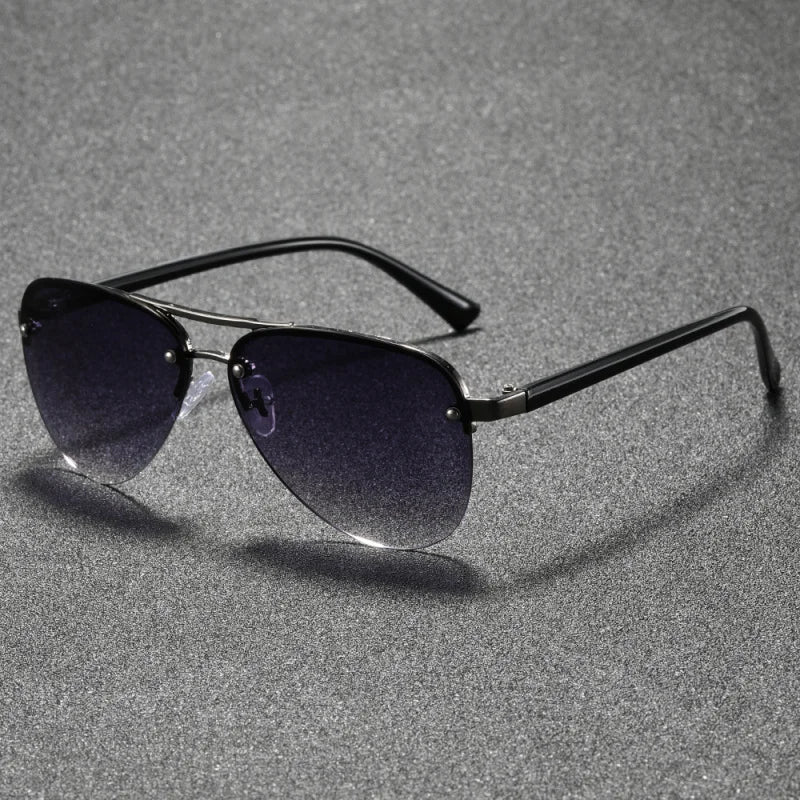 Herren Sonnenbrille mit Doppelbrücke – Outdoor & Freizeit