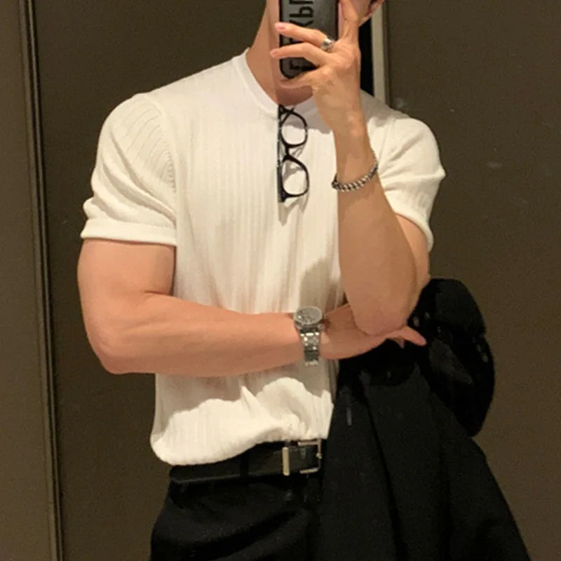 Oversized Strick-Shirt – Sommer Streetwear Herren | S–2XL