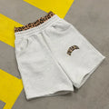 Tracksuit mit Leoparden-Print – Hoodie, Shorts & Hose