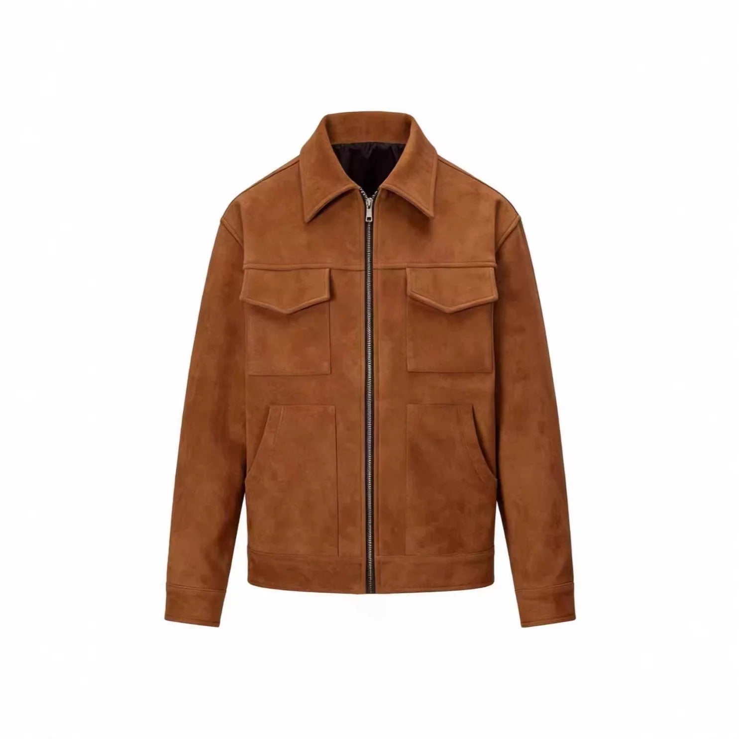 Herren Casual Zip Jacket – Leichte Übergangsjacke