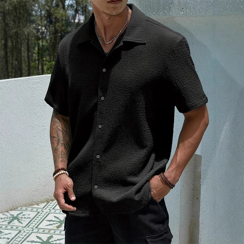Oversized Baggy Shirt – Hip-Hop Streetwear Sommer | Herren | S–XXL