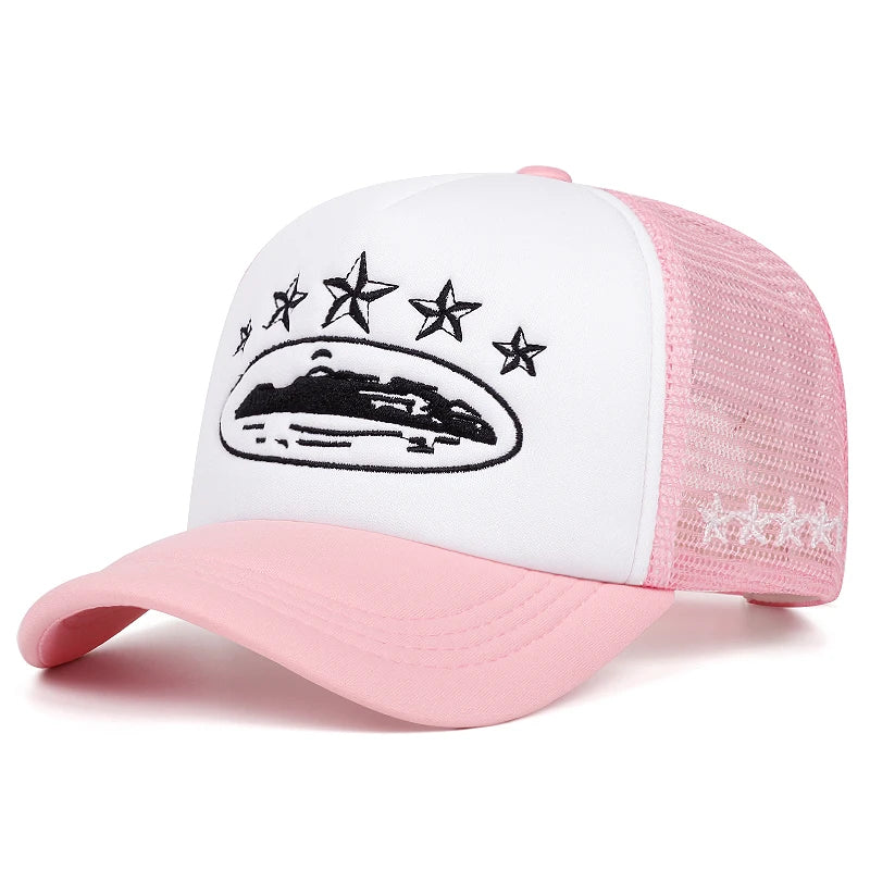 Streetwear Baseball Cap – Hip Hop Mesh Hut Unisex