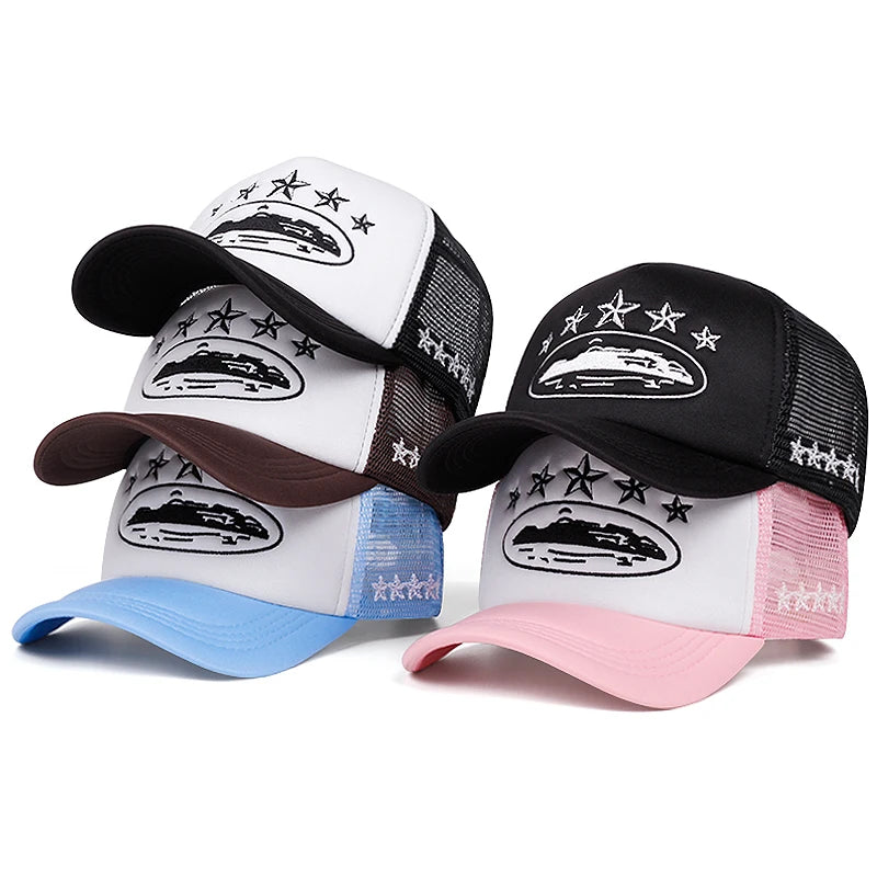 Streetwear Baseball Cap – Hip Hop Mesh Hut Unisex