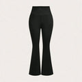 Damen Schlaghose mit Hoher Taille – Stylisch, Dehnbar & Bequem