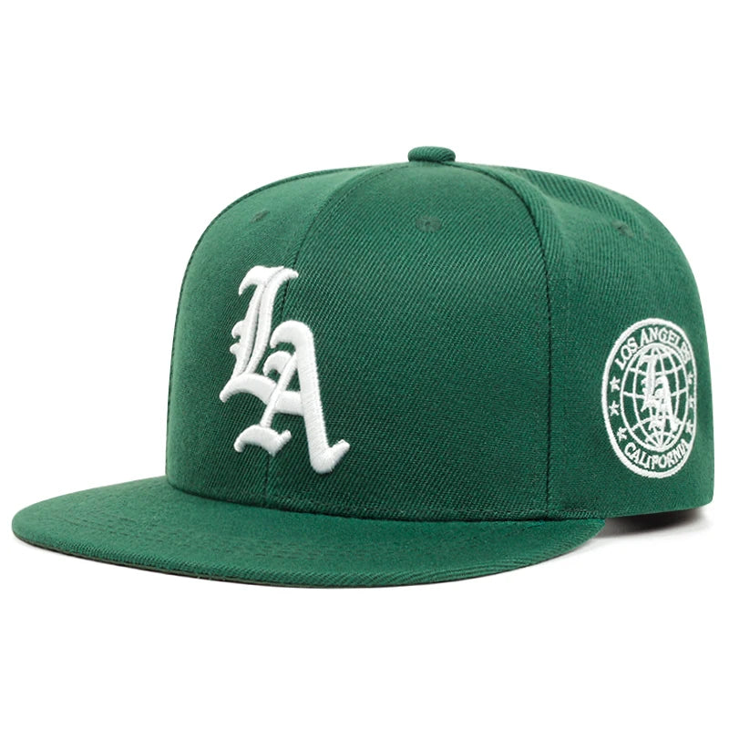 Streetwear LA Baseball Cap – Gestickt | Unisex | 5 Farben