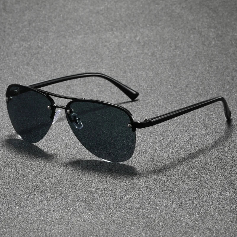 Herren Sonnenbrille mit Doppelbrücke – Outdoor & Freizeit