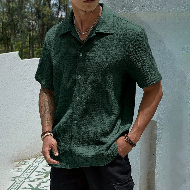 Oversized Baggy Shirt – Hip-Hop Streetwear Sommer | Herren | S–XXL