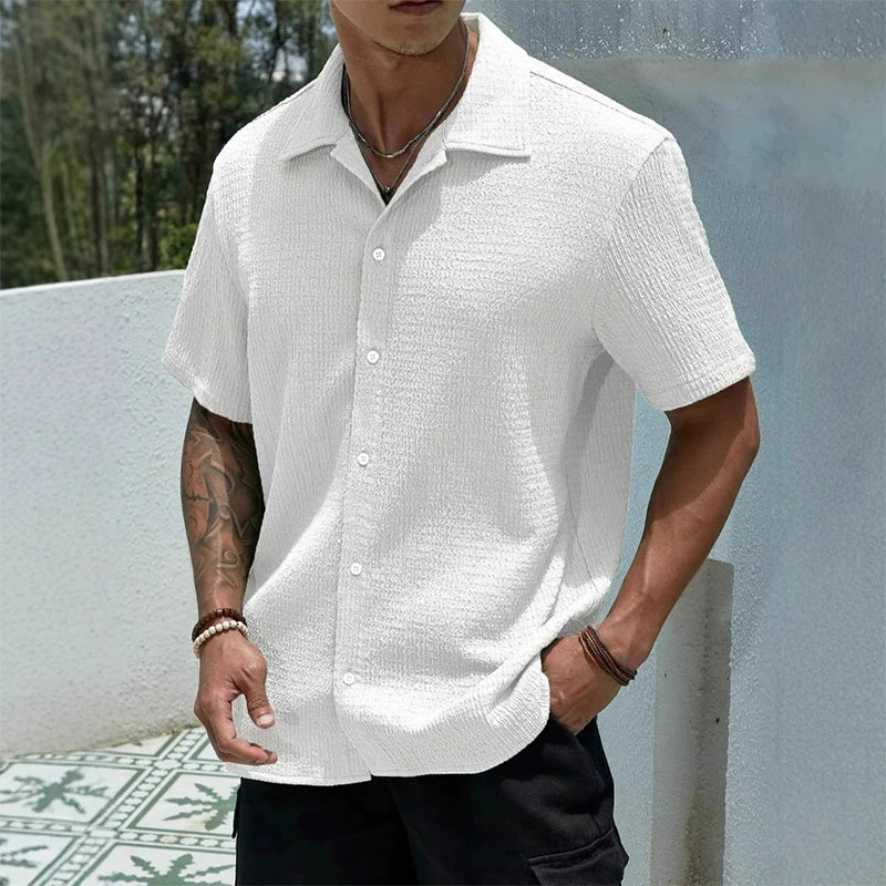 Oversized Baggy Shirt – Hip-Hop Streetwear Sommer | Herren | S–XXL