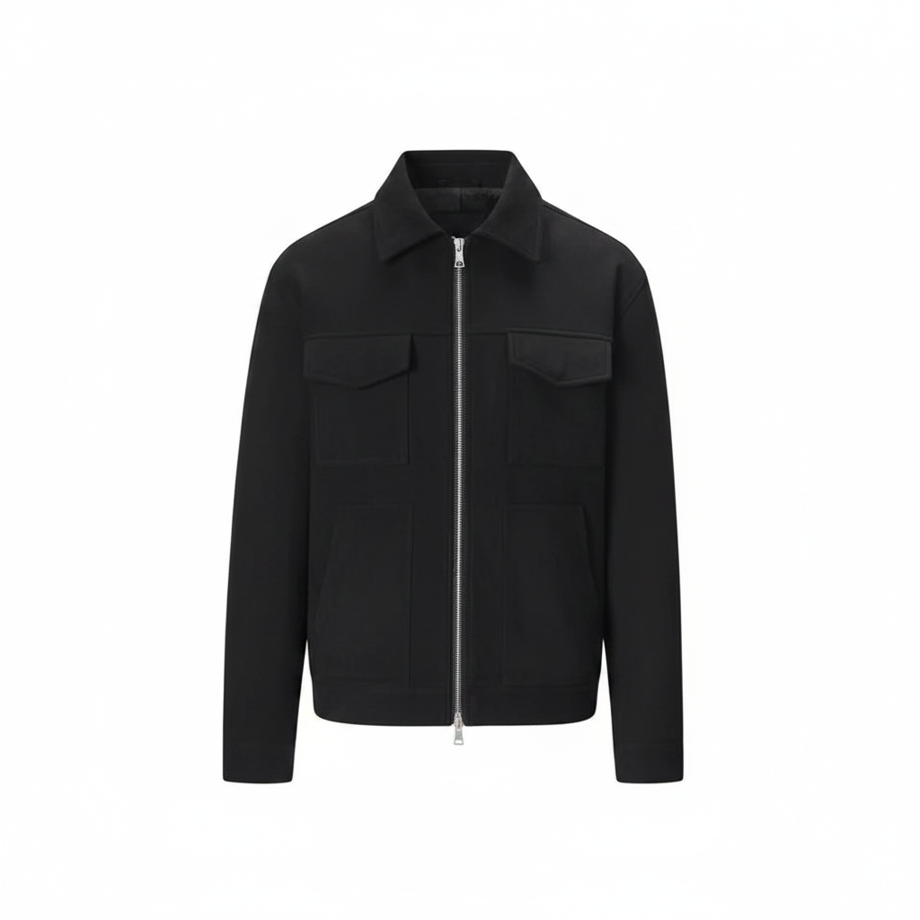 Black Suede Jacket HQ