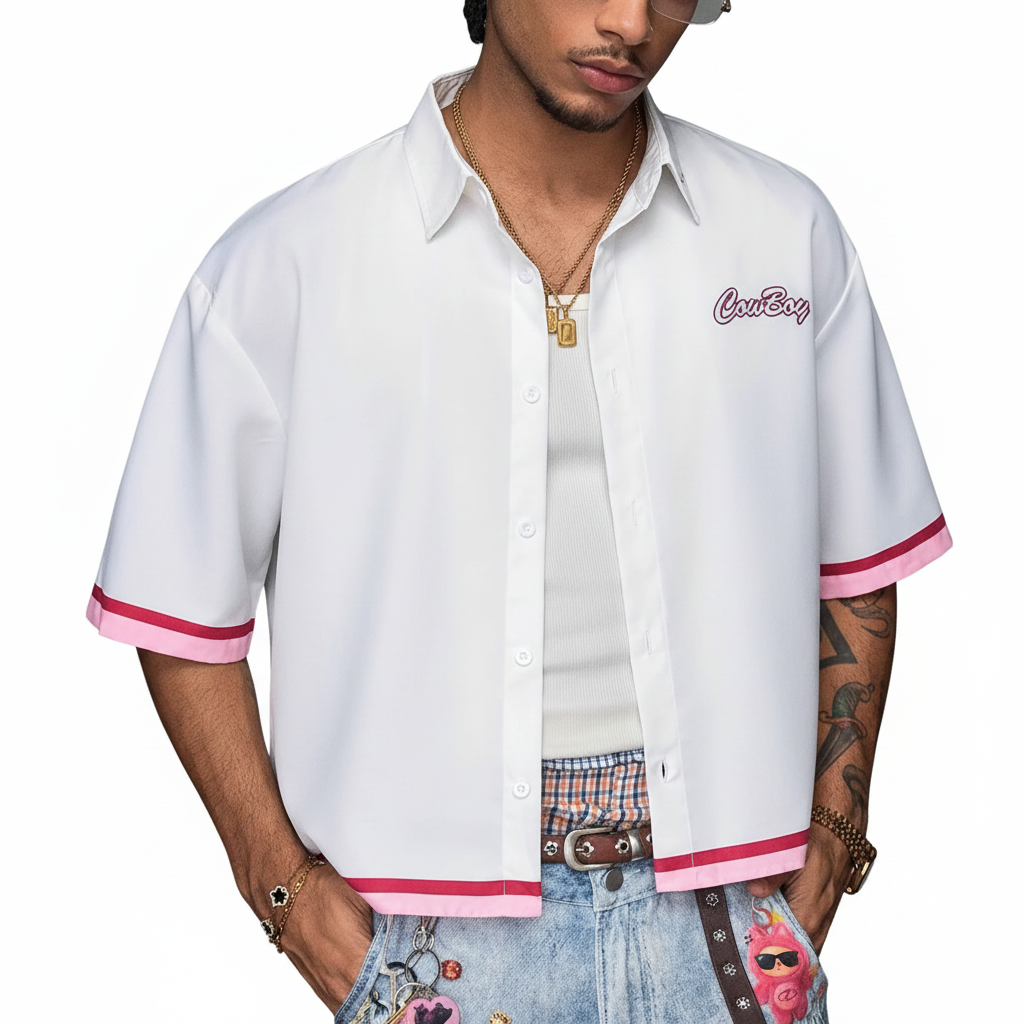 Herren Crop Shirt 1:1