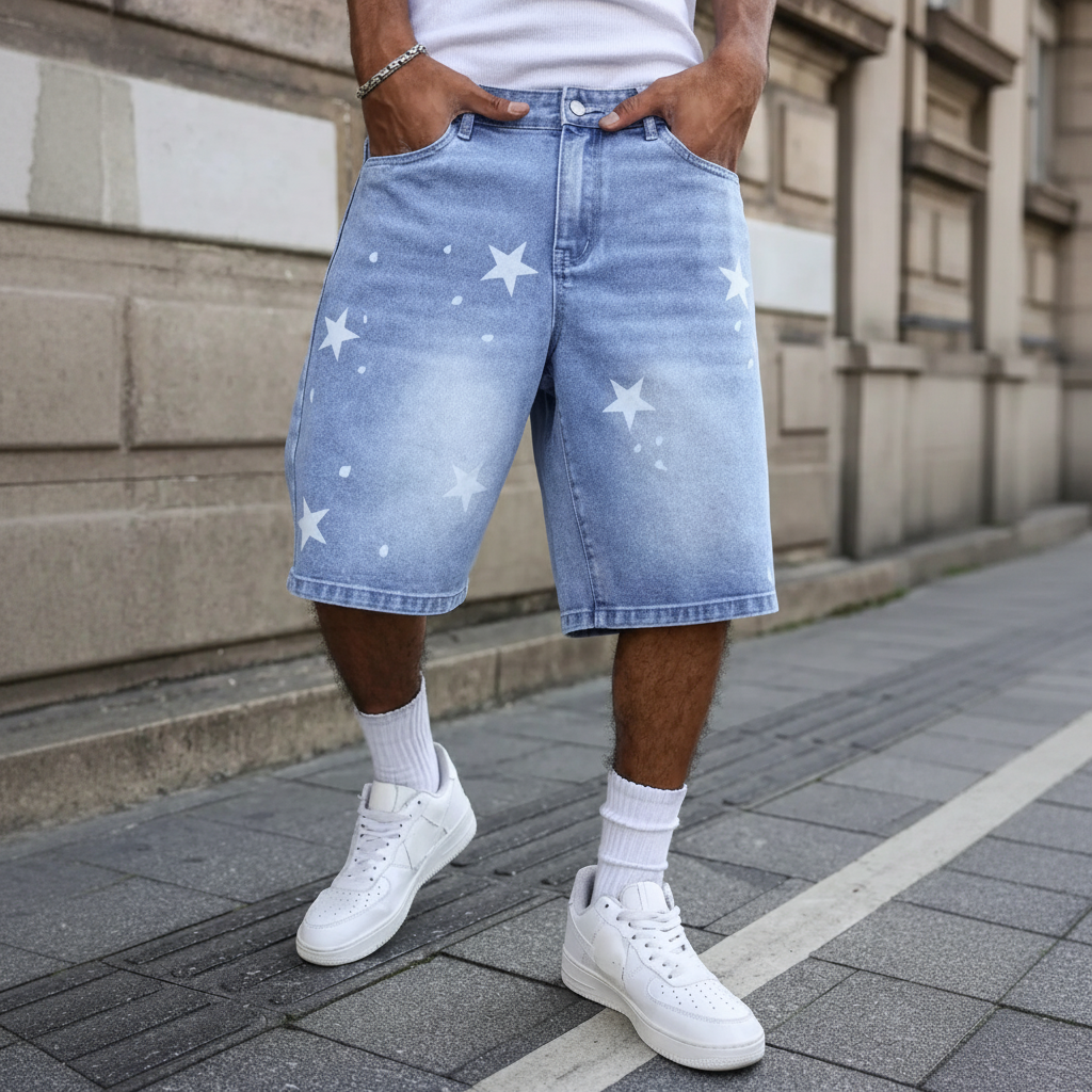 Herren Jeansshorts Thumbnail