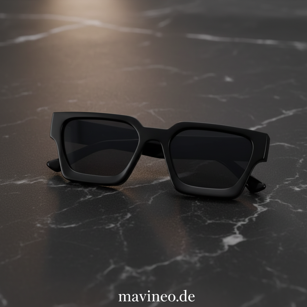 Werbebild 3 – Schwarze Brille geschlossen
